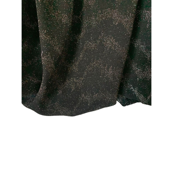 Anthropologie Carly Shimmer Top Blouse Sleeveless Black Size Small NWT Ret $78 - Picture 4 of 10